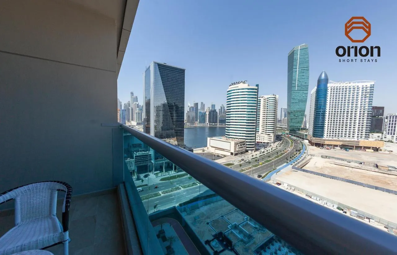 Cosy Studio With Canal Views By Orion Short Stays - 521 Monthly Offer Dubai Apartment